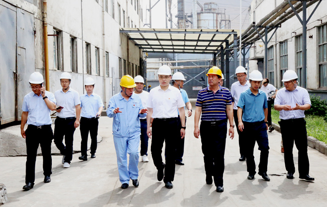 新安縣委副書記、縣長(zhǎng)王智一行到萬基控股集團(tuán)調(diào)研